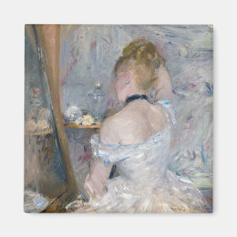 Berthe Morisot - Woman på hennes toalett Magnet