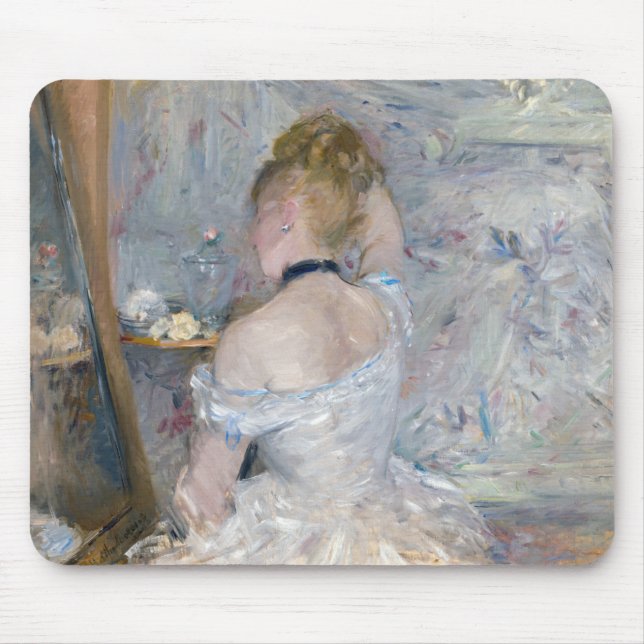 Berthe Morisot - Woman på hennes toalett Musmatta (Framsidan)