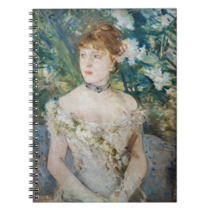 Berthe Morisot - Young Girl in a Boll Gown Anteckningsbok