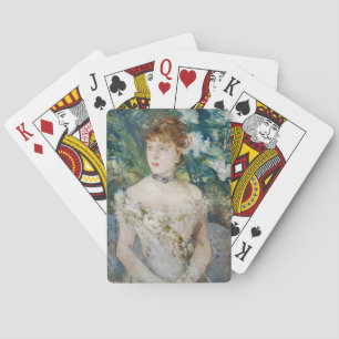 Berthe Morisot - Young Girl in a Boll Gown Casinokort