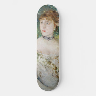 Berthe Morisot - Young Girl in a Boll Gown Mini Skateboard Bräda 18,5 Cm
