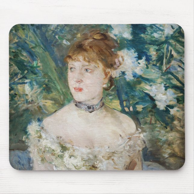 Berthe Morisot - Young Girl in a Boll Gown Musmatta (Framsidan)