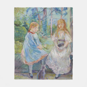 Berthe Morisot - Young Girls at at the Window Fleecefilt