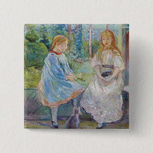 Berthe Morisot - Young Girls at at the Window Knapp