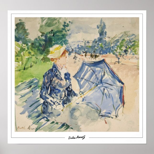 Berthe Morisot Zedign Art Poster #120 (Framsidan)