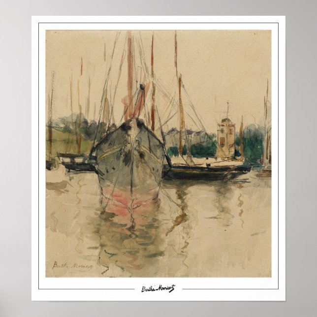 Berthe Morisot Zedign Art Poster #138 (Framsidan)