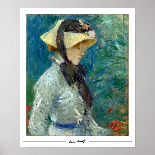 Berthe Morisot Zedign Art Poster #16 (Framsidan)