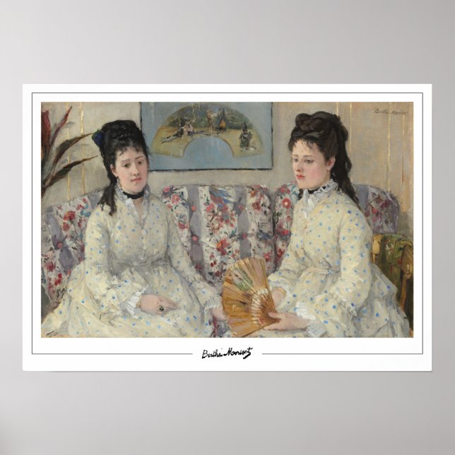 Berthe Morisot Zedign Art Poster #198 (Framsidan)
