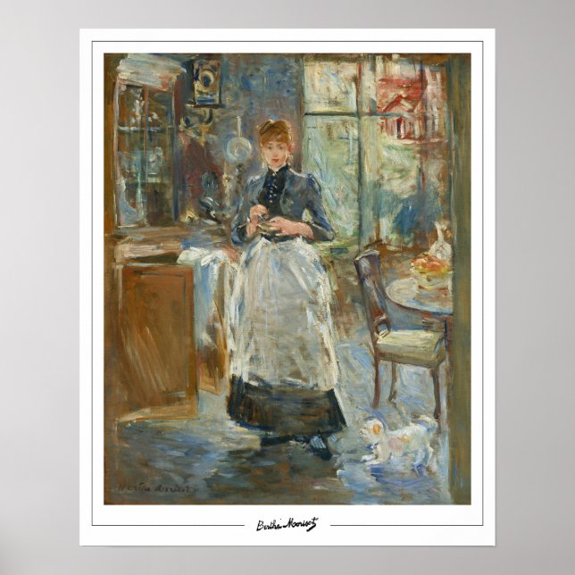 Berthe Morisot Zedign Art Poster #2 (Framsidan)
