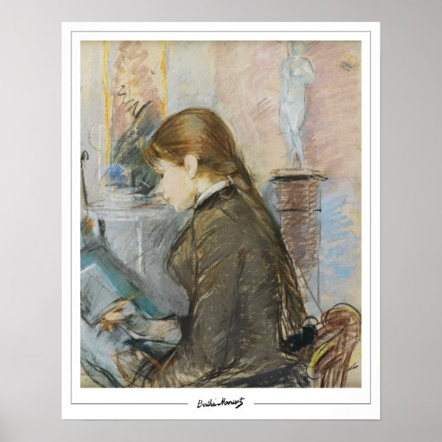 Berthe Morisot Zedign Art Poster #200 (Framsidan)