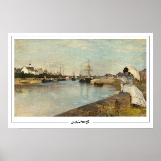 Berthe Morisot Zedign Art Poster #260 (Framsidan)