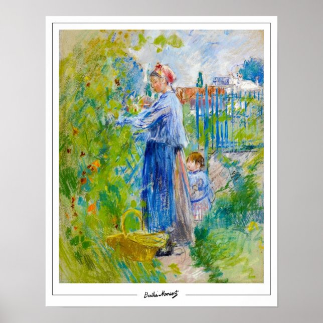 Berthe Morisot Zedign Art Poster #310 (Framsidan)