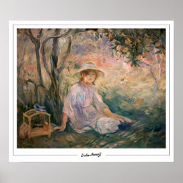 Berthe Morisot Zedign Art Poster #329