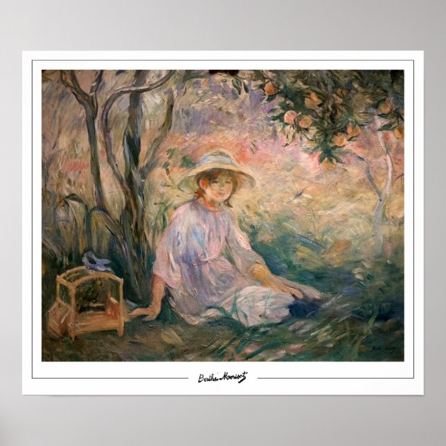 Berthe Morisot Zedign Art Poster #329 (Framsidan)