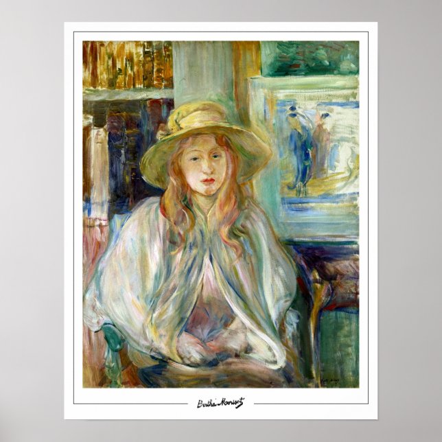 Berthe Morisot Zedign Art Poster #336 (Framsidan)