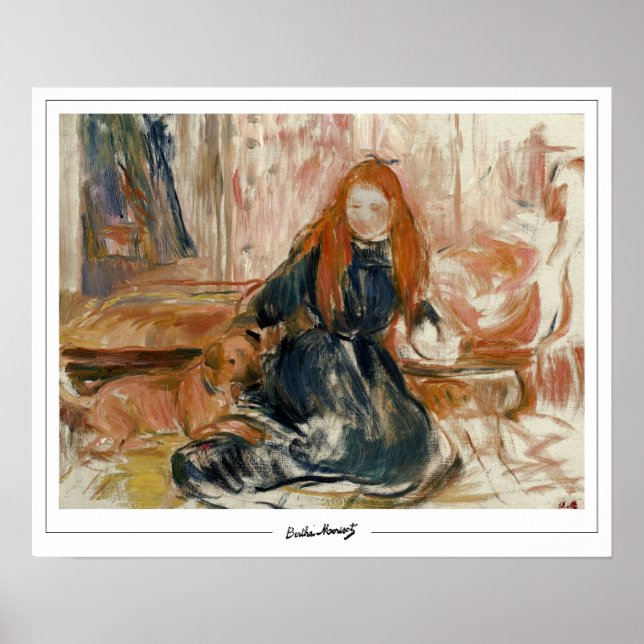 Berthe Morisot Zedign Art Poster #340 (Framsidan)