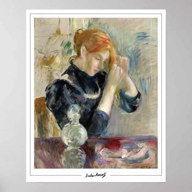 Berthe Morisot Zedign Art Poster #348 (Framsidan)