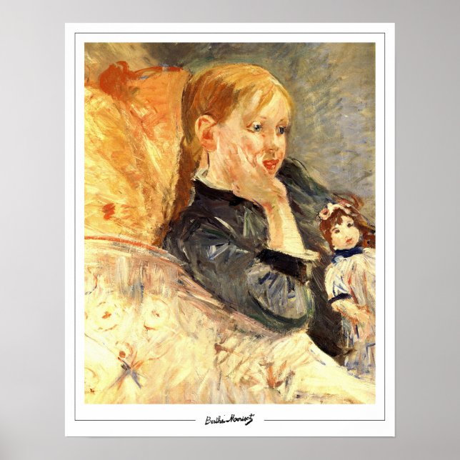 Berthe Morisot Zedign Art Poster #363 (Framsidan)