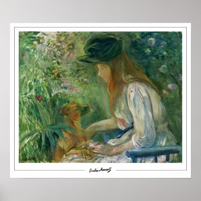 Berthe Morisot Zedign Art Poster #37 (Framsidan)