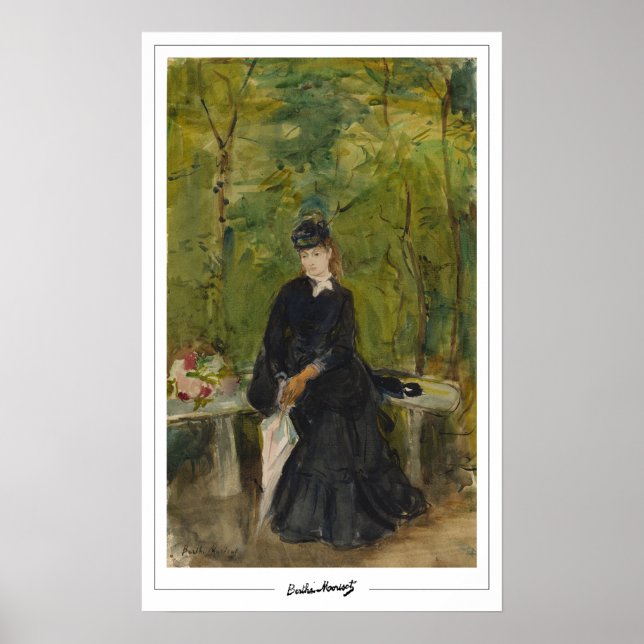 Berthe Morisot Zedign Art Poster #370 (Framsidan)