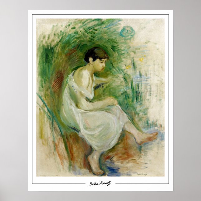 Berthe Morisot Zedign Art Poster #380 (Framsidan)