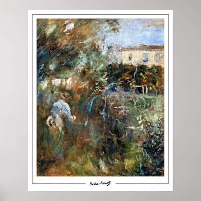 Berthe Morisot Zedign Art Poster #383 (Framsidan)