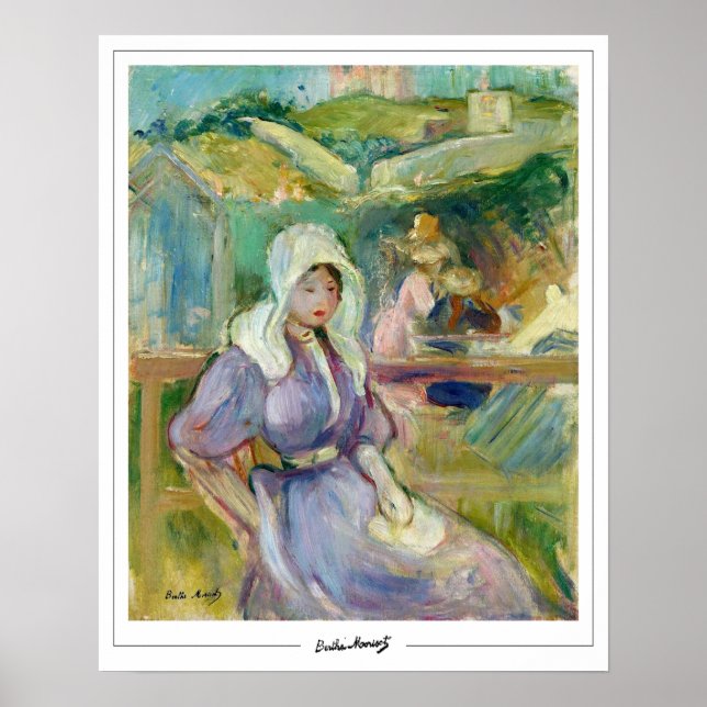 Berthe Morisot Zedign Art Poster #395 (Framsidan)