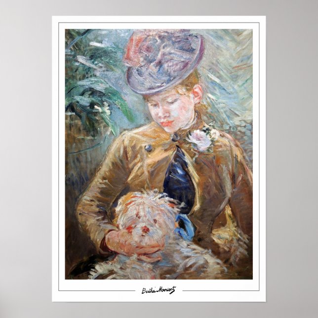 Berthe Morisot Zedign Art Poster #90 (Framsidan)