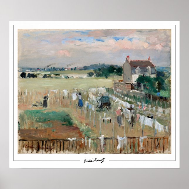 Berthe Morisot Zedign Art Poster #93 (Framsidan)