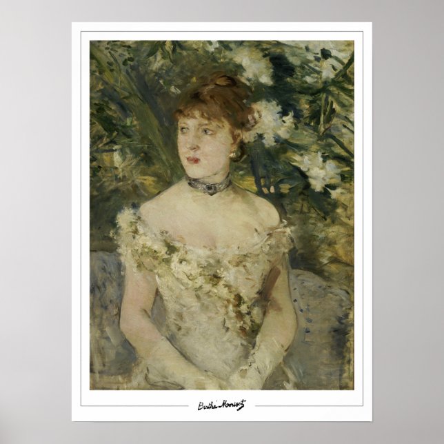 Berthe Morisot Zedign Art Poster nr 184 (Framsidan)