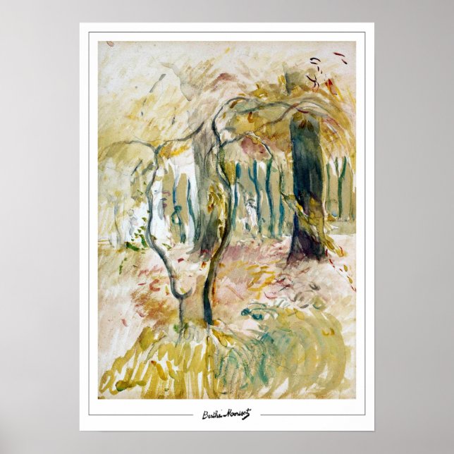 Berthe Morisot Zedign Art Poster nr 205 (Framsidan)