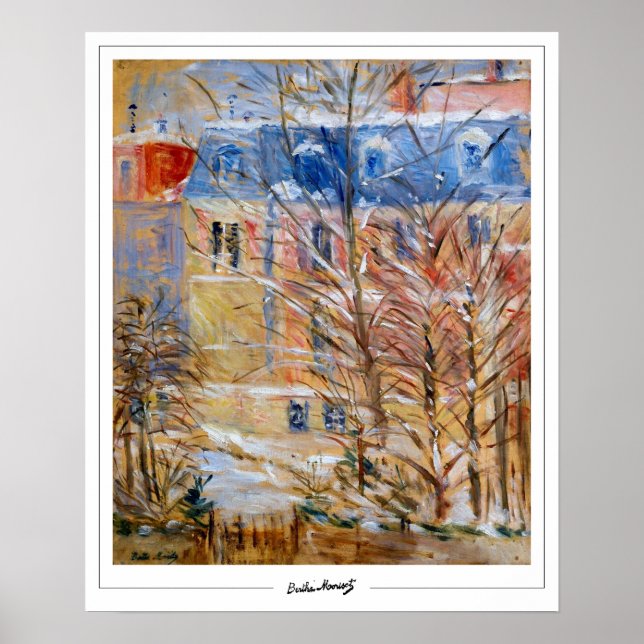 Berthe Morisot Zedign Art Poster nr 206 (Framsidan)