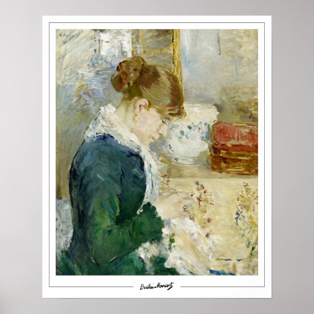 Berthe Morisot Zedign Art Poster nr 265 (Framsidan)