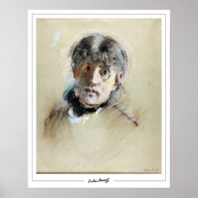 Berthe Morisot Zedign Art Poster nr 322 (Framsidan)