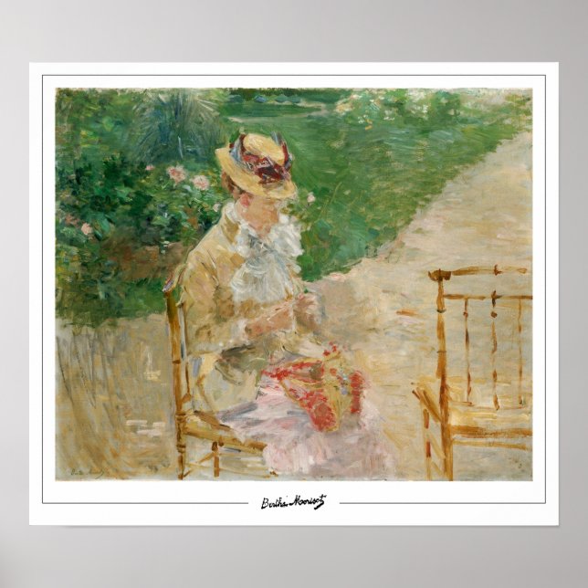 Berthe Morisot Zedign Art Poster nr 42 (Framsidan)