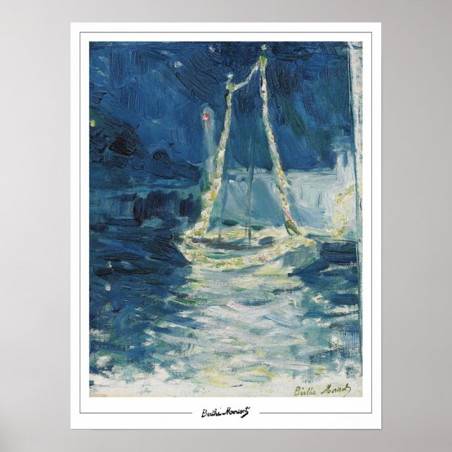 Berthe Morisot Zedign konstaffisch #15 Poster (Framsidan)