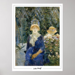 Berthe Morisot Zedign Konstaffisch #328 Poster