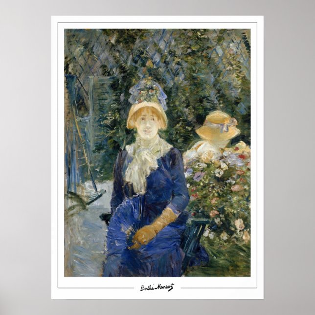 Berthe Morisot Zedign Konstaffisch #328 Poster (Framsidan)