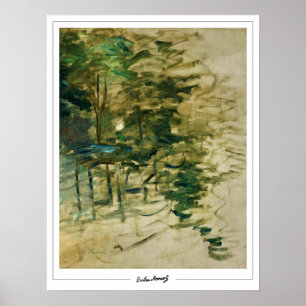 Berthe Morisot Zedign Konstaffisch #389 Poster