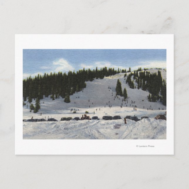 Berthoud Pass, Colorado Vykort (Framsida)