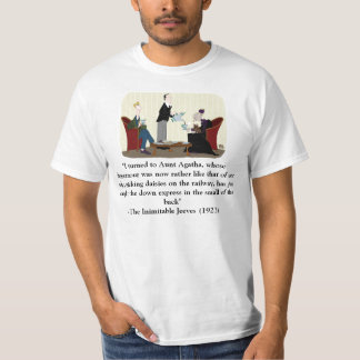 bertie__jeeves_and_aunt_agatha_by_edgar1975-d45… tee shirt