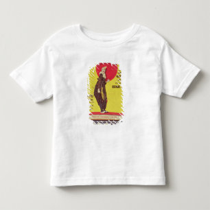 Bertram mal cirkusaffischen t-shirt