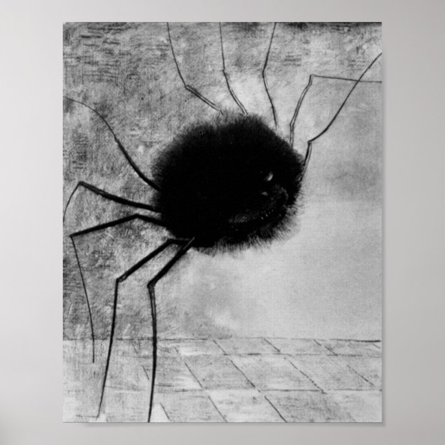 Bertrand-Jean Redon - Laughing spider Poster (Framsidan)