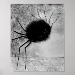 Bertrand-Jean Redon - skratta spindeln Poster