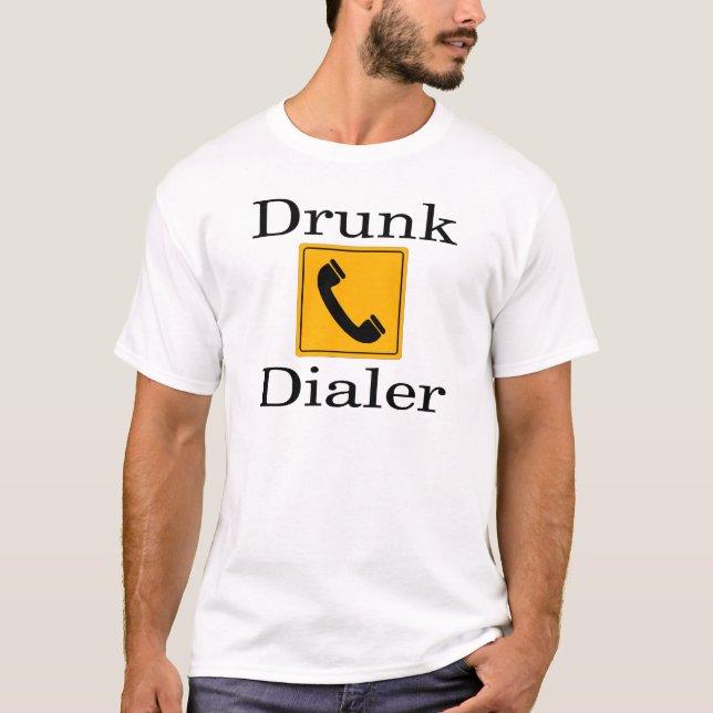 Berusad Dialer T Shirt (Framsida)