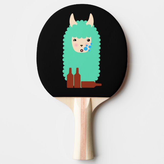 Berusad Emoji Llama Pingisracket (Framsidan)