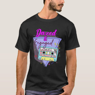 Berusad Engagerad Retro 90-tals Brud Brudgum Kasse T Shirt
