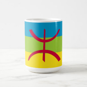 berusad etnisk flagga kaffemugg