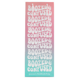 Berusad Förvirrad Retro Aqua Rosa Sällskapsresa He