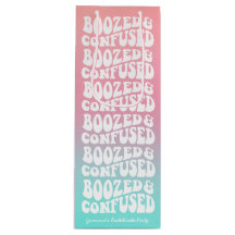 Berusad Förvirrad Retro Aqua Rosa Sängkammarparty